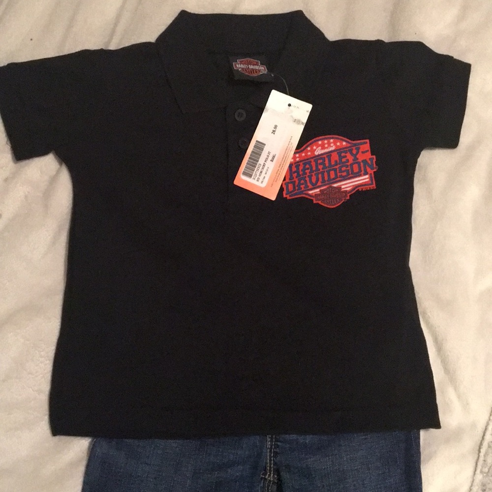 Harley Davidson 3T Polo